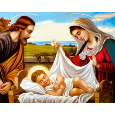 China New Christian Full Diamond Painting Diy Diamond Paintings Jesus Classic/Postmodern Glass Cross Stitch For Living Room for sale