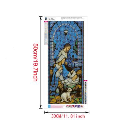 China New Classic/Postmodern Wall Art Rose Religion of Yiwu Canvas 5D Diy Diamond Painting Full Square Custom for sale