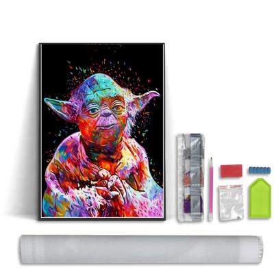 China American Gift 5D Diamond Painting Parent-child Interaction Relaxation Set Adult DIY Diamond Art Kit Anime Diamond Painting Alien Style for sale