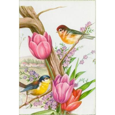 China Cartoon Yiwu Supplier Canvas Crystal Cross Stitch 3D Animal Bird Diamond Painting Kits for sale