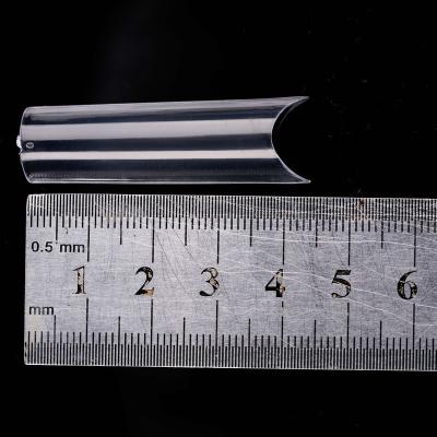 China Easy Use BTArtbox 250 Pcs Bag 3Xl False Nail Long Straight Square Tips Extra Long C Curve Half Cover Nail Tips for sale