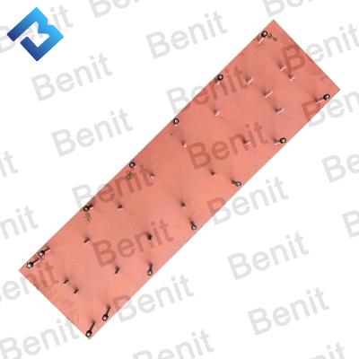 China Telescopic screed plate Screed plate extension 115080036 115080040 for SUM7200 Asphalt paver part Ironing plate for sale