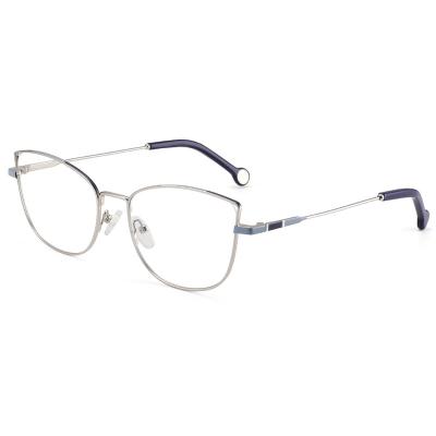 China Fashion Custom Metal Optical Glass Logo Eye Glasses Optical Eyewear for sale