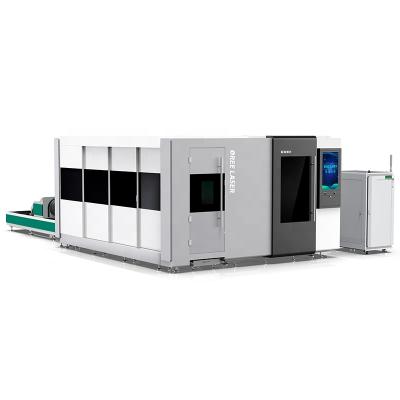 China Laser REDUCING Full Closed Pipe And Plate Laser Cutter Machine CNC Fiber Laser Cutting Machine Price for sale