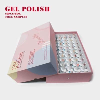 China OEM Custom Acrylic Organic Durable Nail Gel Polish RONIKI Private Label UV Gel Set Colors Gel Nail Polish Kit for sale