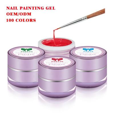 China Nail Art Beauty RONIKI Nail Art Salon Supplies OEM Soak Off Private Label Color Gel UV Paint Polish for sale