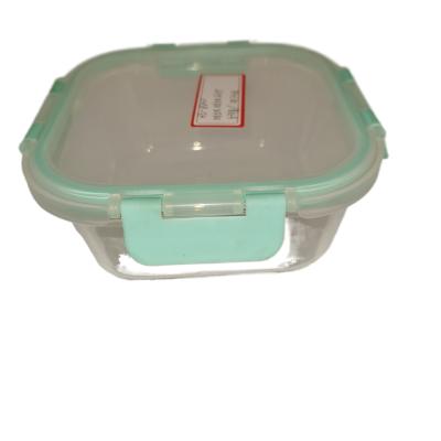 China Microwavable Dishwasher And Microwave Food Container Safe Glass Food Container Sets for sale