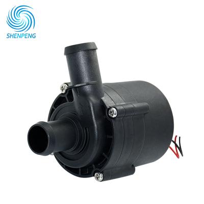 China Commercial Buildings Long Life 12v 24V DC Brushless Motor Wash Mini Pump With Head 6m Flow 50L/Min for sale