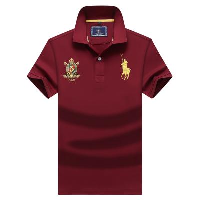 China High Quality Anti-wrinkle Summer Fashion Embroidery Rugby Premium T-shirts Polo Shirts Stylish for sale