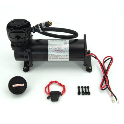 China Aluminum Air Suspension COMPRESSOR Pump DC 12V MAXPOWER 200 PSI OUTLET 1/4NPT for sale