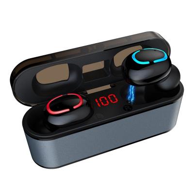 China 2021 Wholesale High Quality Mini Earphone Q68 TWS Earbuds Touch Control Radio 5.0 With LED Display for sale