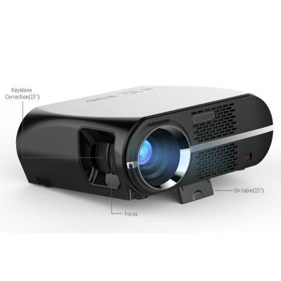 China 2019 Newest Best Portable Digital Home Theater Built-in Speakers GP100 Price Led Projector With 3500Lumens for sale