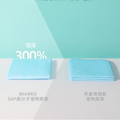 China Small Animals Pet Diaper Dog Urine Pad Thickened Urine Pad Disposable Pet Absorbent Products for sale