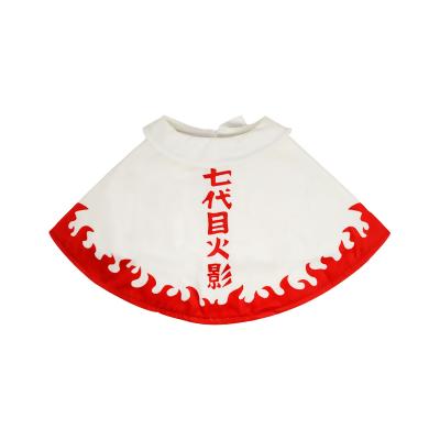 China Dog Cat Cartoon Cotton Pet Clothes Cotton Viable Red White Red Warm Coat for sale