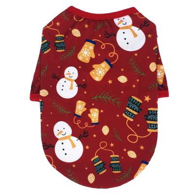 China Custom Viable Best Price Dog Fleece Vest Christmas Dog Clothes Christmas Dog Jackets Winter Pet Clothes for sale