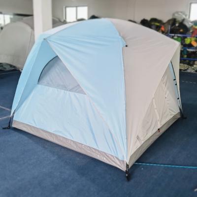 China Extended Type 3person 6person  210D PU3000mm camping tent for sale