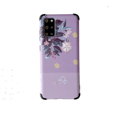 China Luxury Marble Shockproof TPU Phone Case For Samsung S10 Note 20 A10 A20 A50 A70 A80 A10S M30S With Ring Holder for sale