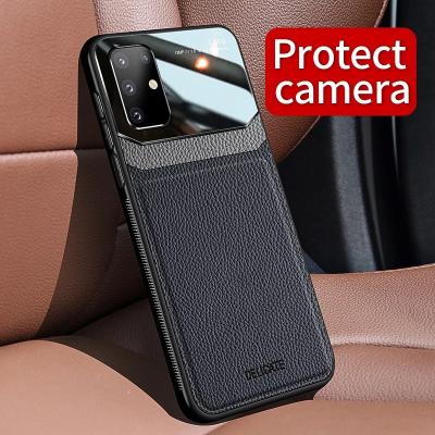 China Shockproof Funda Case For Samsung Galaxy S21 Ultra Fe S20 Note 20 Ultra A21S A12 A52 A72 A51 A71 M51 PU Leather Phone Case Cover for sale