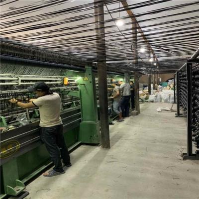 China Fast And High Production UV Surface Shade Sails / Knitting Machine Net Textile Raschel Machine for sale