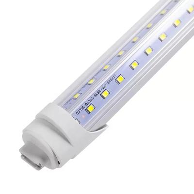 China Office/factory/factory/carbarn/supermarket 4ft 5ft 6ft 8ft v shape led tube T8 high lumen 2ft T8 led tube light R17d G13 Fa8 base led tube for sale