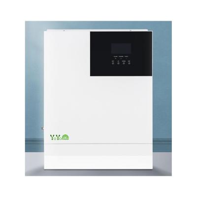 China Hot Sale YO-YO 3kw 5kw Hybrid Grid Tied Solar Charge Inverter With Home Solar Power System 40*18*6.9 for sale