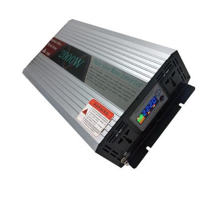 China 2000W pure sine wave power inverter with 40*18*6.9 digital display for sale