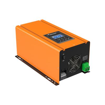 China OEM Odm 3kw 24vdc 220vac 50/60hz lcd display pure sine wave off grid power inverter with charger 390*224*180mm for sale