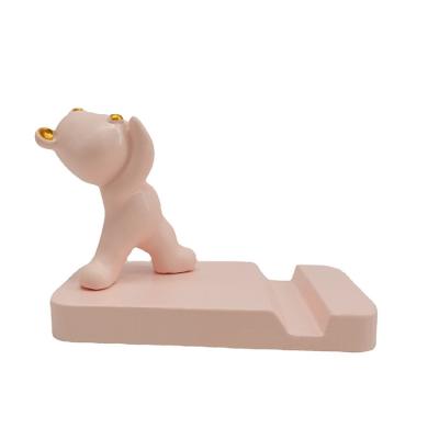 China Violent Violent Cute Student Gift Creative Student Gift Violent Violent Cute Girl Cartoon Wind Central Institute of Statistics Wind Bracket Phone Tablet Bear ZC Decoration Bracket for sale