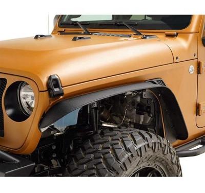 China Off Road Aluminum Wheel Front And Rear Aluminum Fenders Flare For Jeep Wrangler JL 2018-2022 for sale