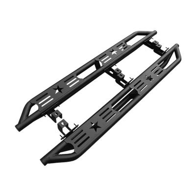 China Aluminum alloy car running board auto side step bar pedals side step for jeep wrangler jl 2018-2022 for sale