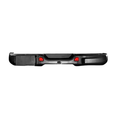 China JL 10th Anniversary Steel Rear Bumper For Jeep Wrangler JL Rubicon 2018-2022 for sale