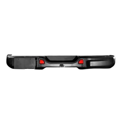 China 10th Anniversary Steel Rear Bumper For Jeep Wrangler JL Offroad Car Parts For Jeep Accessories for sale