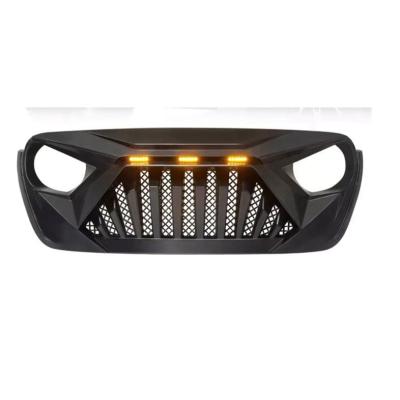 China Protective & Decoraion & Aftermarket ABS Plastic Front Grille For Jeep Wrangler JL 2018+ Grill Modified Car Accessories for sale