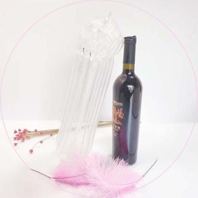 China impact resistance & Wholesale Hot Waterproof Air Cushion Packaging Bags Air Column Bubble Bag Packing Envelope For Red Wine for sale