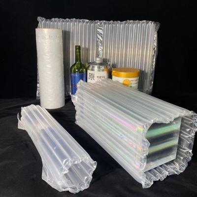 China Waterproof And Shockproof In Roll Air Bubble Wrapping Film Column Cushion Bag Inflatable Air Column Roll for sale