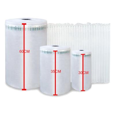 China 300M Waterproof And Shockproof Air Filled Inflatable Bag Film Air Column Bubble Wine Bottle Wrapping Wrap Roll for sale