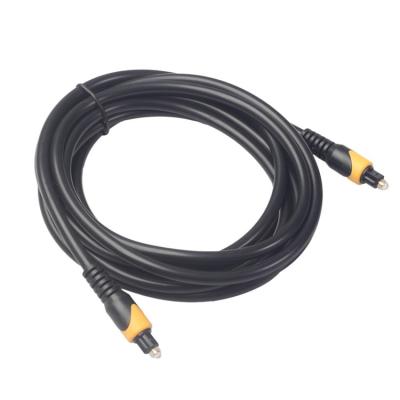 China COMPUTER OD 1M Optical Fiber Cable HD TV Multimedia Audio Gold Plated Optical Fiber Audio Cable for sale