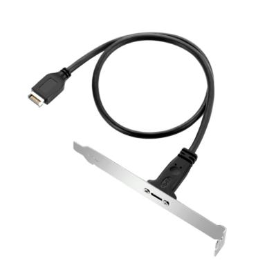 China MP3 / MP4 Player USB 3.1 Type C Female To USB 3.1 Type E Male Connector Extension Cord Data Line for sale