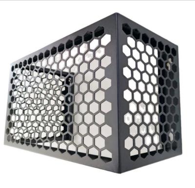 China Modern Aluminum Panel Facade Cladding Decorative Aluminum Air Conditioner Cover for sale