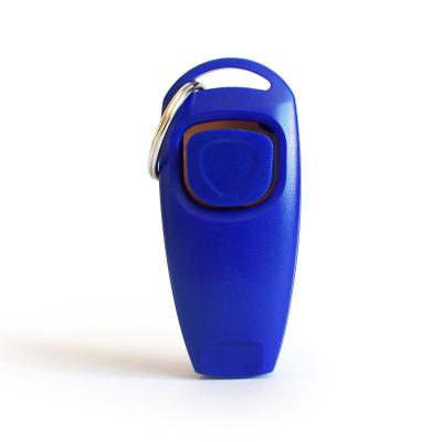 China Viable Manufacturer Wholesale Pet Dog Sound Stop Barking Training Whistle, Round Dog Clicker for sale