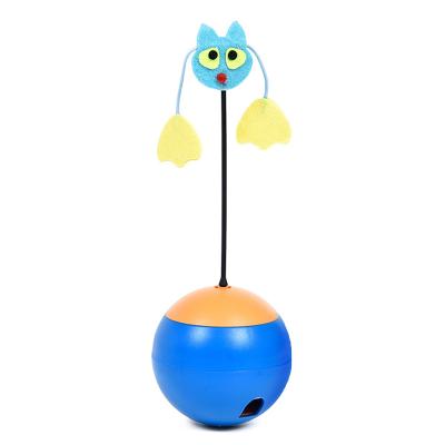 China New Viable Tumbler Funny Cat Toy Pet Eat Pet Products and Game Turntable Toy for sale