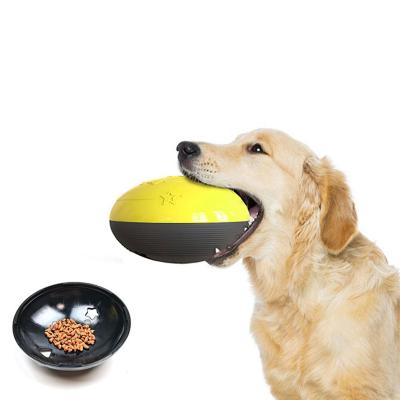 China New Viable Amazon Dog Toy TPR Dog Pet Faulty Damper Food Toy Slow Talking Pet for sale