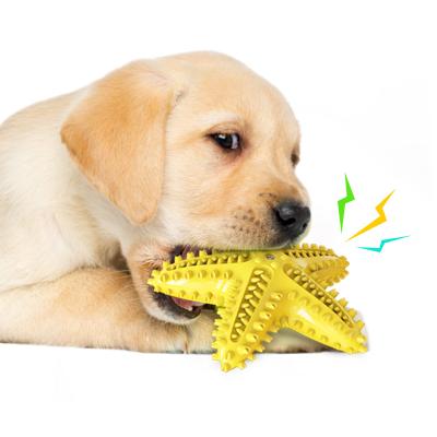 China Pet Voice Toy Starfish Shaped Dog Toy Starfish Shaped Dog Interactive Tending Interactive Toy for sale