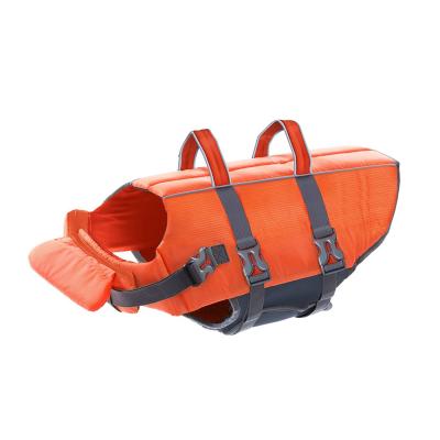 China Sustainable Life Waterproof For Dogs Portable Pet Life Jacket Vest Safety Swimwear for sale