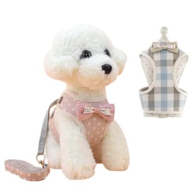 China New Lights Pet Products Dog Accessories Puppy Pet Harness And Collar Leash Set for sale