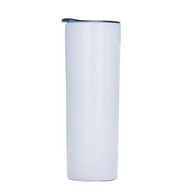 China Minimalist Double Wall Stainless Steel Vacuum Insulated Straight Sublimation Tumbler For 20OZ for sale