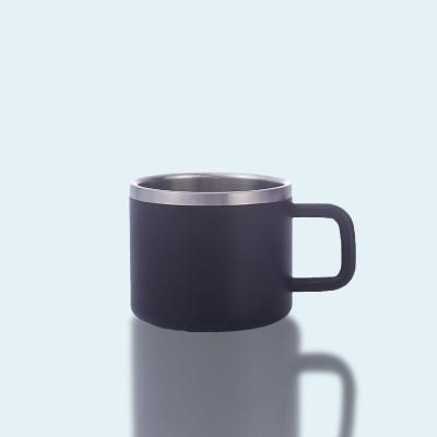 China Minimalist sale by the bulk 3oz 90ml double-wall 304 stainless steel coffee shot cup for coffee drinking for sale