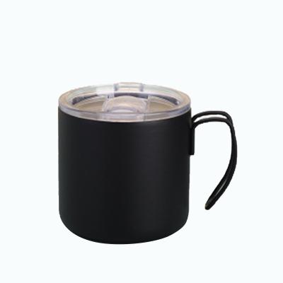 China Best Selling 12oz Stainless Steel Viable Double Wall Insulated Coffee Mugs With Wire Hook Handle for sale