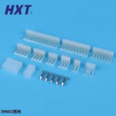 China PA66 2139 3.96mm pin housing+terminal+ 2~16PIN straight/elbow wafer connector for sale