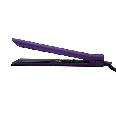 China Hair Curler Ceramic Electric Cylindrical Straight Bearing and Straightening Free Shaping Purple Dual Function for sale